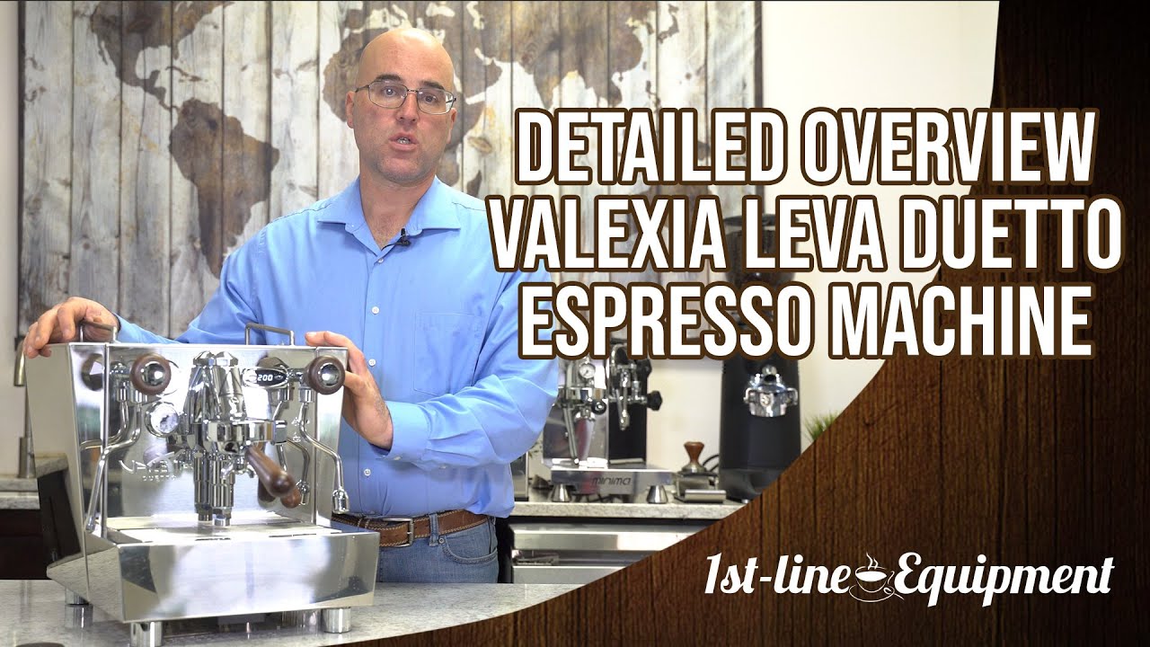 Detailed Overview: Valexia Leva Duetto II PID Dual Boiler Espresso Machine