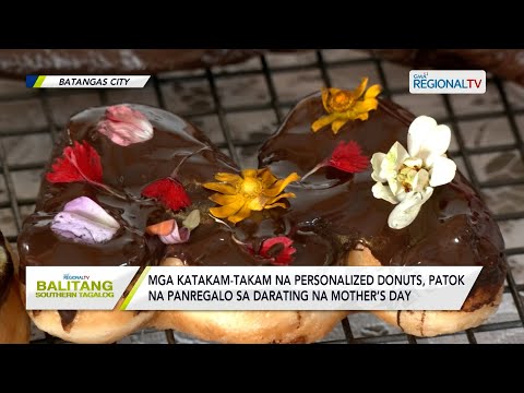 Balitang Southern Tagalog: Mga katakam-takam na personalized donuts, patok na panregalo