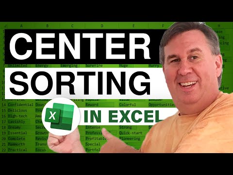 Excel - Sorting Data in Excel: Extracting and Sorting by Middle Digits Tutorial - Episode 519