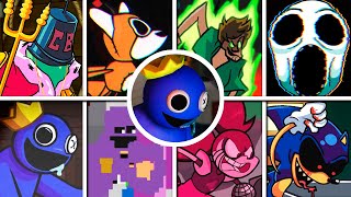 Cover art for FNF Friends To Your End - But Everyone Sings It 🎤 (Different Characters Sing It) VS Rainbow Friends