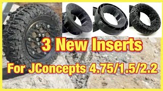 New Inserts for JConcept 4.75 1.5 2.2 Rupture and FYR