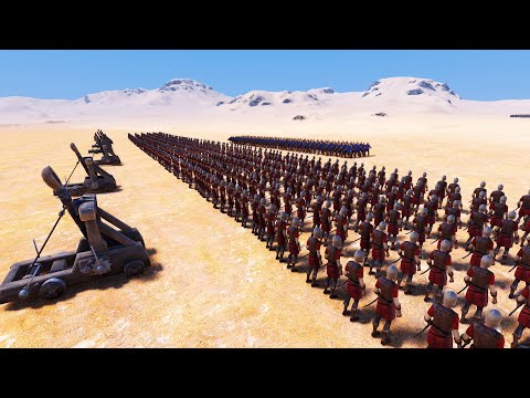 20,000 Persians Vs Golden Knight, Archer & Catapult Ultimate Epic Battle Simulator UEBS