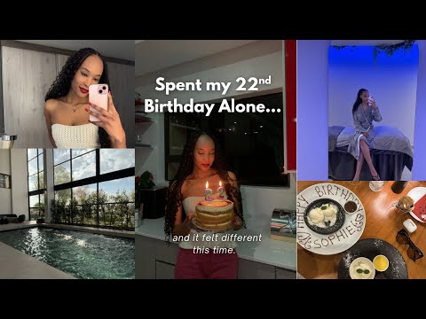 Birthday Vlog: going to the spa| crocheting| solo dates | shopping