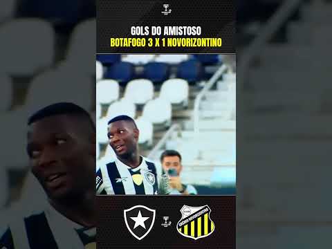 BOTAFOGO 3 X 1 NOVORIZONTINO AMISTOSO. ( SE ESCREVA NO MEU CANAL DO YOUTUBE ).