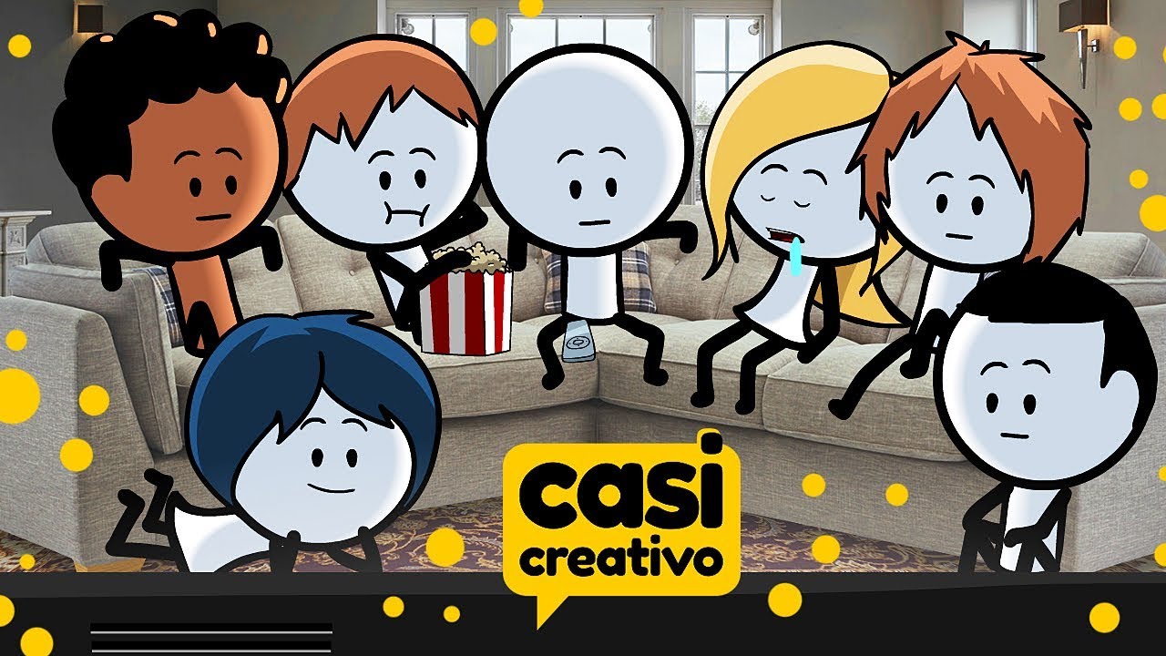 Tipos de amigos cuando ven una película | Casi Creativo