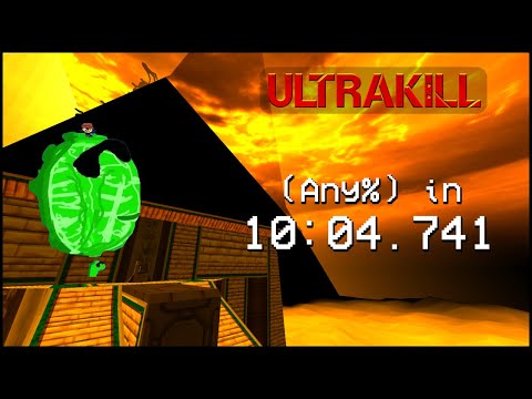 ULTRAKILL Full Game Any% in 10:04.741 (Former World Record)