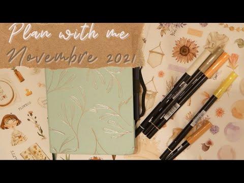 Plan with me - Novembre 2021