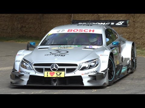 Thumbnail for Audi RS5 vs BMW M4 vs Mercedes-AMG C63 - DTM Cars at Goodwood Festival of Speed! by Mercedes-AMG, Supercar, Audi, BMW M4, rall, BMW, rally, Car