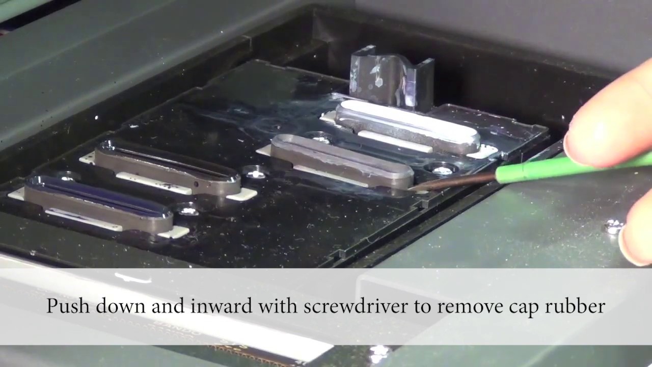 Old Model Mimaki – Cap Rubber Replacement