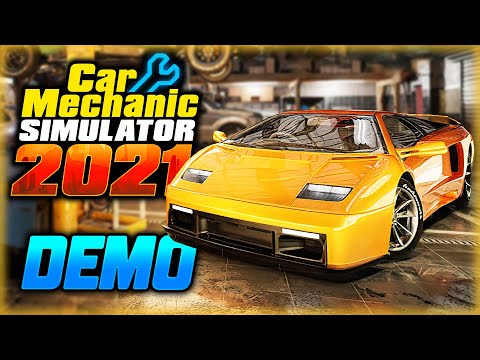 Car Mechanic Simulator 2021 #1 🚗 - СИМУЛЯТОР АВТОМЕХАНИКА. Первый Ремонт - Демо-Версия (2021)