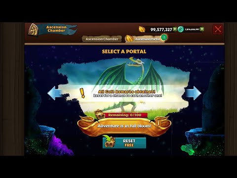 COMPLETING "WAYFLORA" ASCENSION PORTAL AND GETTING ALL THE REWARDS! - Dragons: Rise of Berk