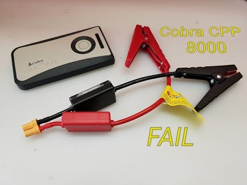 Cobra CPP800 Jump Pack Test and Fail