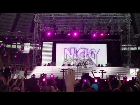 Tiesto @ Live Roma stadio olimpico SounDrome 28/06/2012 Nicky Romero - Internet friends