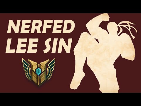 NERFED LEE SIN IS NOW WEAK?!