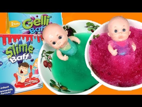 Slime Baff Y Gelli Baff - Moco de gorila, stress ball y baño de muñecos | Readable