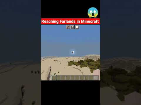 Reaching Farlands in Minecraft!!😱 #shorts #ytshorts #FatPandaOP