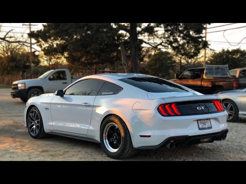 NEW DRAG SETUP FOR THE 2019 MUSTANG GT! NO MORE SPINNING?