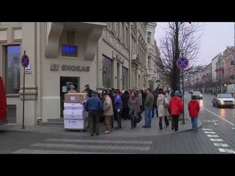 15min.lt - Banko "Snoras" klientai Vilniuje