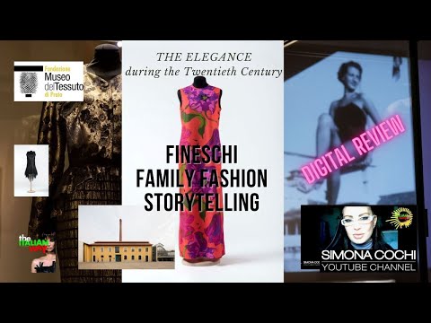 Fineschi Family Fashion Storytelling @ Museo del Tessuto di Prato Tuscany till the  29/05/2022