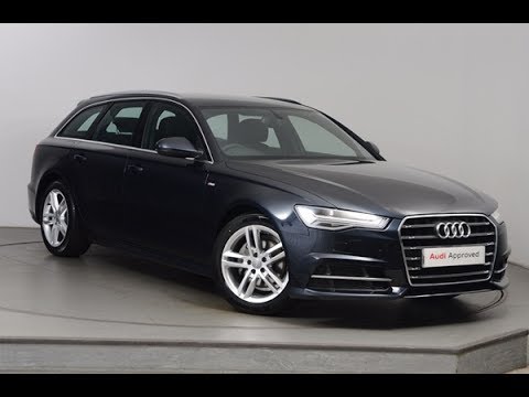 FJ17UGY AUDI A6 AVANT TDI ULTRA S LINE AVANT TDI ULTRA S LINE BLUE 2017, Nottingham Audi
