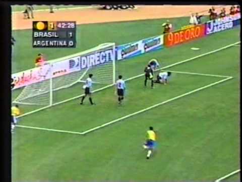 1999 (September 7) Brazil 4-Argentina 2 (Friendly).mpg