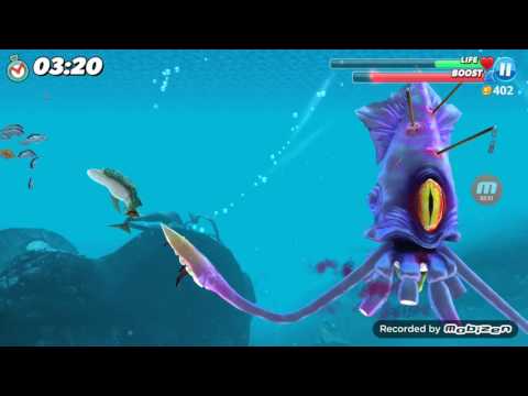 XXL Sharks vs Colossal Squid Boss Part 1