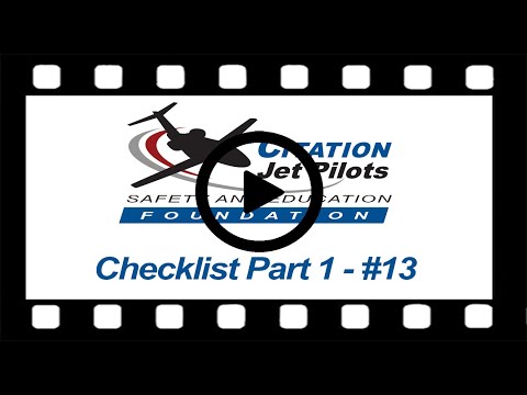 CJP Foundation Safety Video Podcast - Checklists Part 1