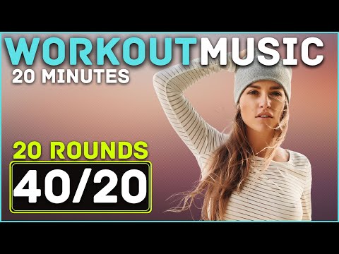 HIIT Workout Timer with Music [Tabata HIIT Timer] 20 Minutes
