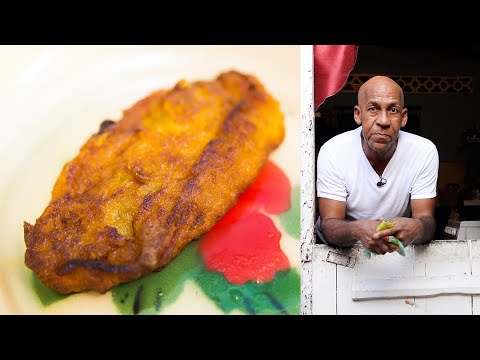 Pumpkin Fritters by Uncle Clyde in Paramin, Trinidad & Tobago | In De Kitchen