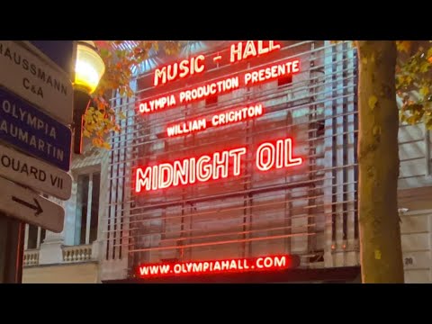 Midnight Oil - Live in Paris - Power Outage - Kosciuszko -  July 2022 @Jacsvideos
