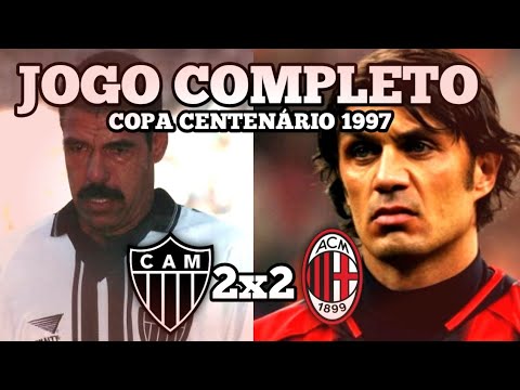 ATLÉTICO 2x2 MILAN - Amistoso 1997 - JOGO COMPLETO 