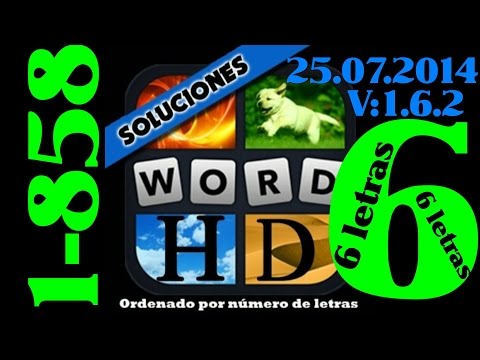 4 Fotos 1 Palabra | Todas las soluciones de 6 letras (1-858)