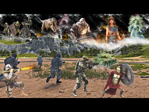 Special Forces Learn About Cleopatra's Evil Plan! - Epic Battle Simulator 2 - UEBS 2