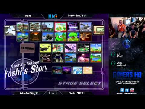 GHQ Smash Monthly - Kels/TGD (Fox/Sheik) vs. ORLY/Cheato (Falcon/Peach) GF