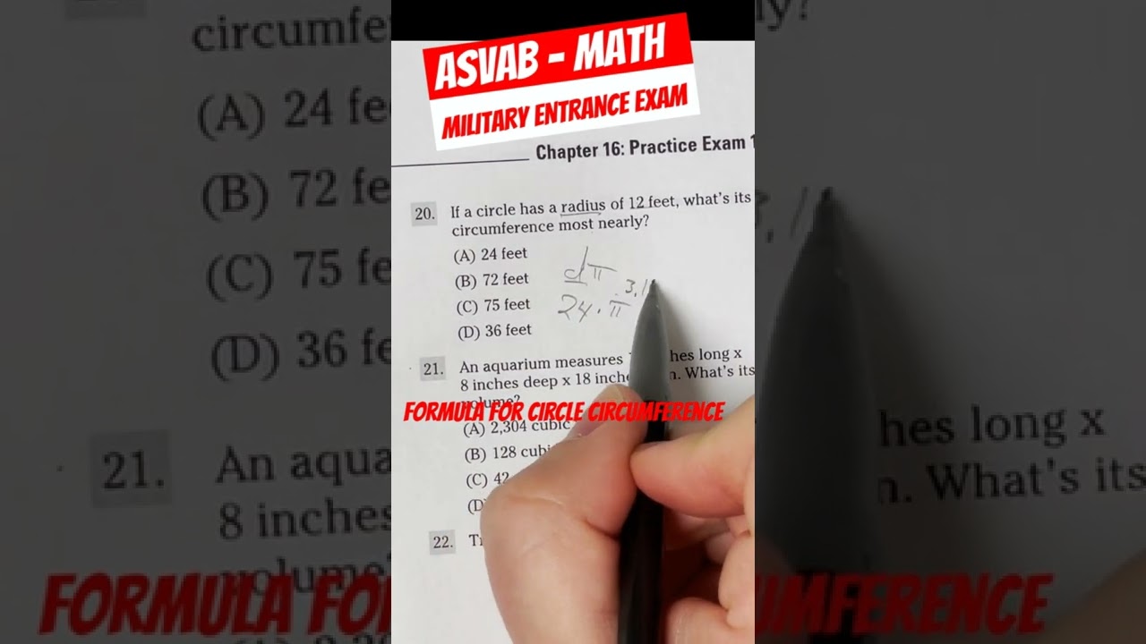 ASVAB Math Knowledge Answer #20 #short