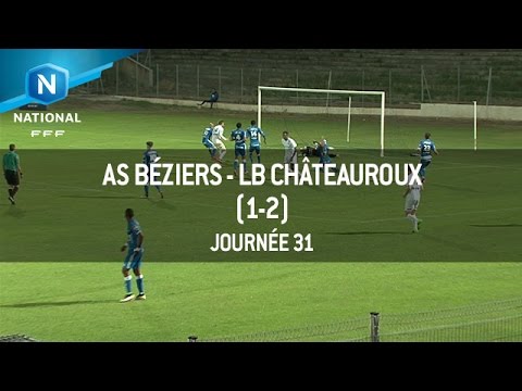 J31 : AS Béziers - LB Châteauroux (1-2), le résumé