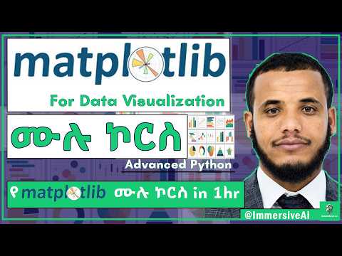 Learn Matplotlib In 1 Hour Complete Python Data Visualization Course 2026 Matplotlib Eth