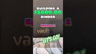 Building a $5000.00 Pokemon Binder - Episode 1 - Mega Evolution Phantasmal Flames ETB #pokemon