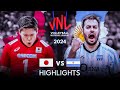 🇯🇵 JAPAN vs ARGENTINA 🇦🇷 | Highlights | Men's VNL 2024