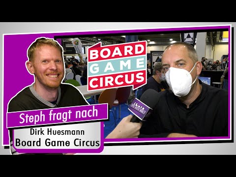 SPIEL 2022 - BOARD GAME CIRCUS - Dirk Huesmann im Interview - Spiel doch mal!