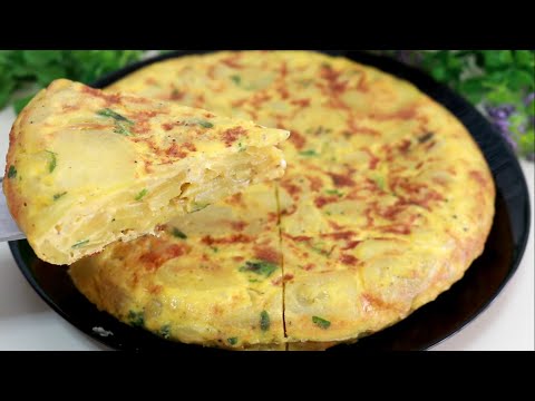Spanish Potato Omelette / Receta Tortilla de Patatas