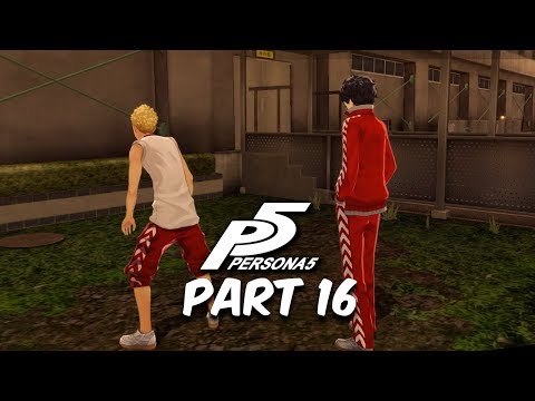 Persona 5 English Walkthrough Part 16 - Training with Ryuji (PS4 Gameplay Let's Play Commentary )