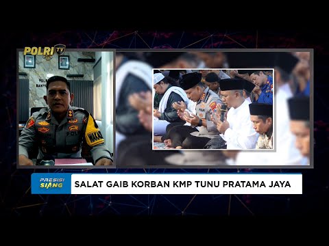LIVE - WAKAPOLRESTA BANYUWANGI AKBP TEGUH PRIYO TERKAIT DOA BERSAMA KORBAN KMP TUNU PRATAMA JAYA