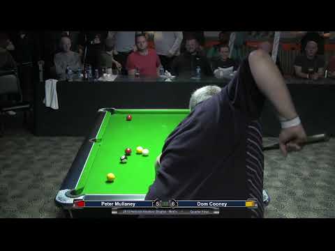 2019 Men's National Amateur Singles - Peter Mullaney v Dom Cooney (Qtr Final)