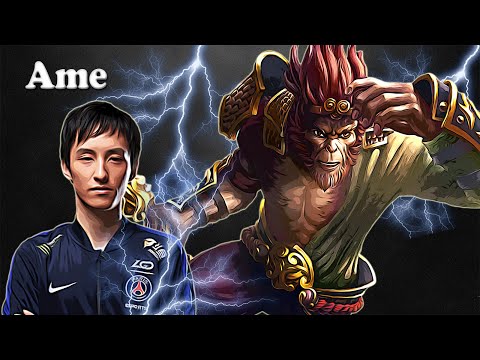 Ame - Monkey King Safelane | Dota 2 7.28c Gameplay