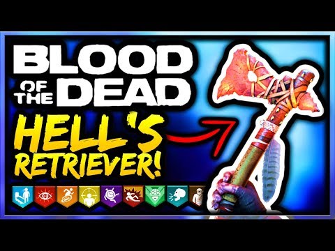 Blood of the Dead How To Get Hell's Retriever Guide/Tutorial! Black Ops 4 Zombies Hell's Retriever