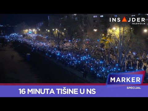 Novi Sad: Beli lampioni pušteni u nebo