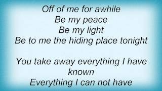 Lifehouse - Take The Weight Of The World Lyrics