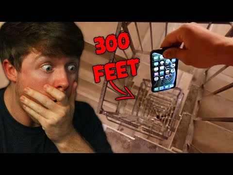 Reacting to DROPPING an IPHONE from SUPER HIGH