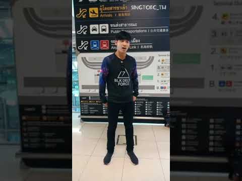 [VID] 180121 #SingtoPrachaya Live IG - Back from Philippines @BKK Airport
